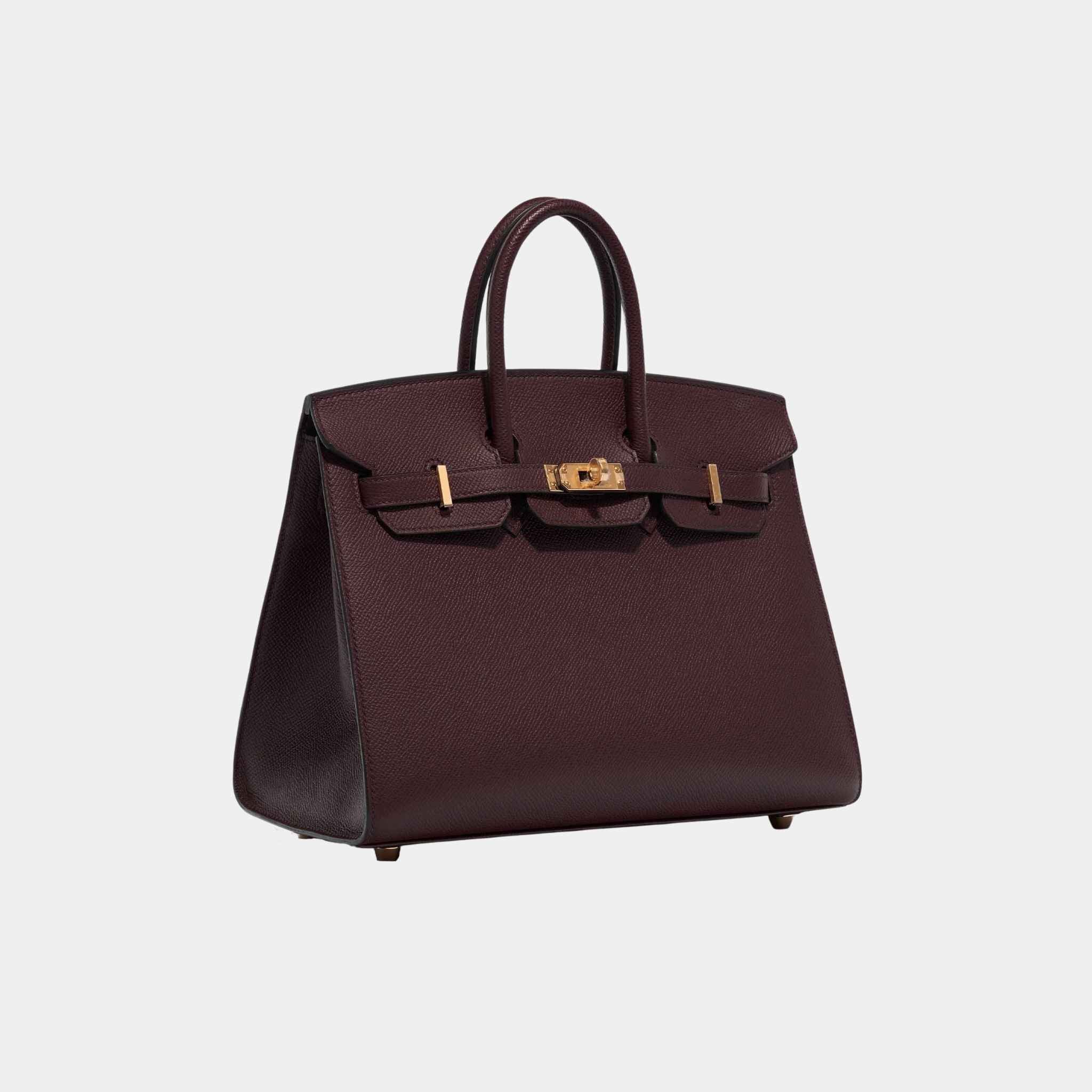 Birkin 25 Epsom Rouge Sellier - Image 4