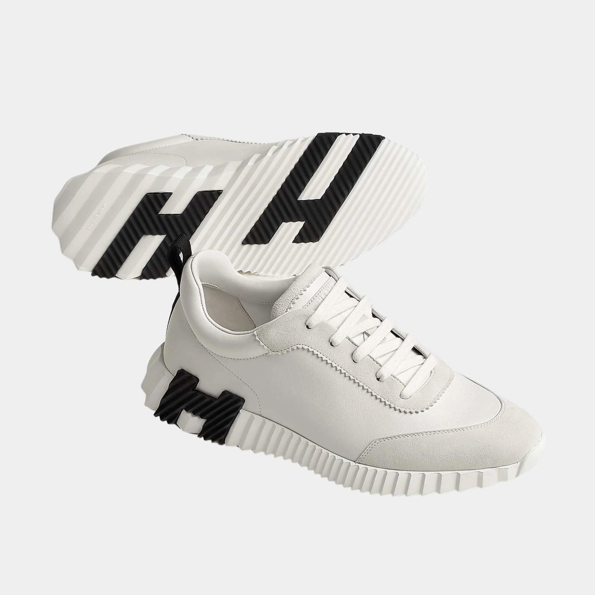 Bouncing Sneaker Suede Toe Cap Calfskin Men - Image 4