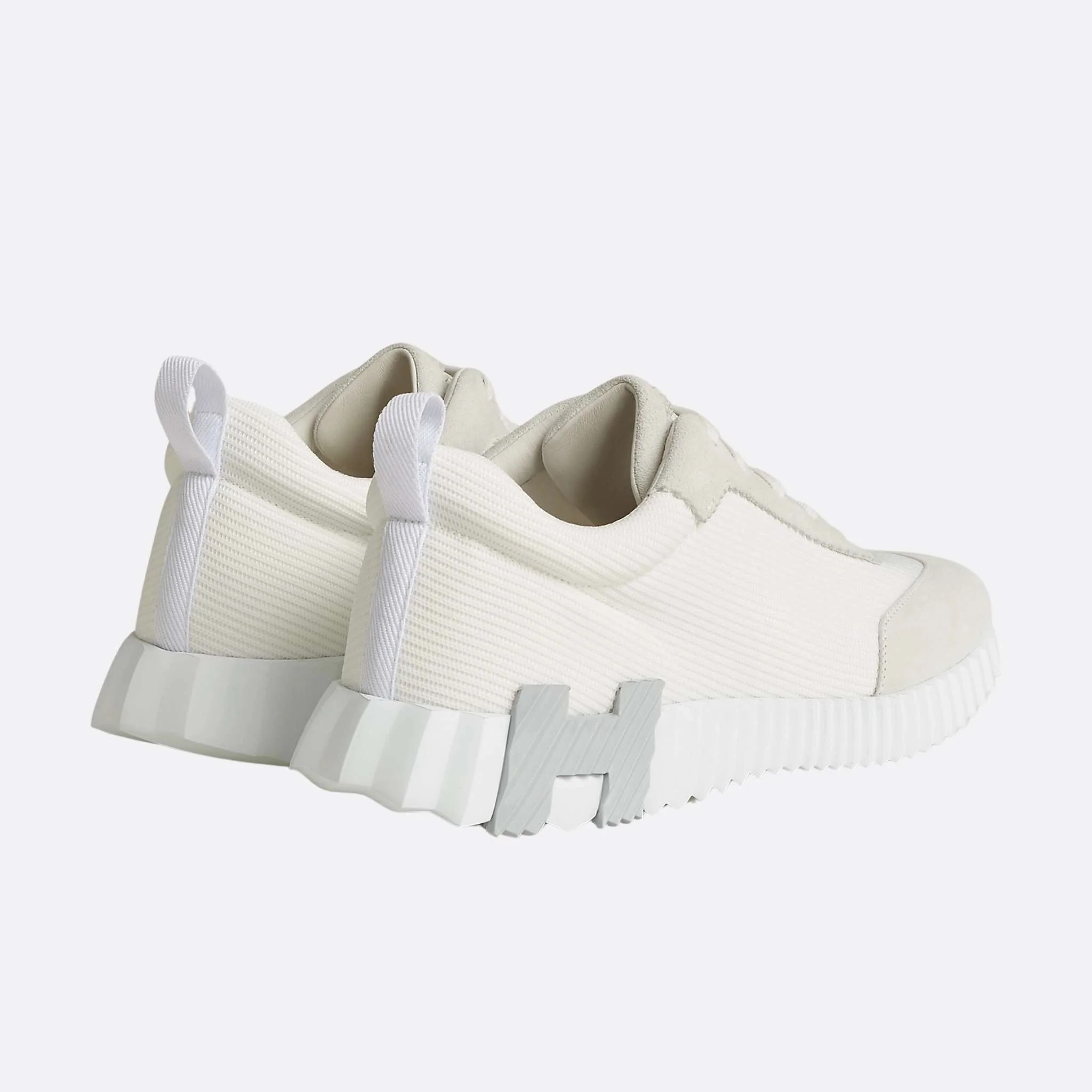 Bouncing Sneaker Technical Mesh and Suede Men - Image 3