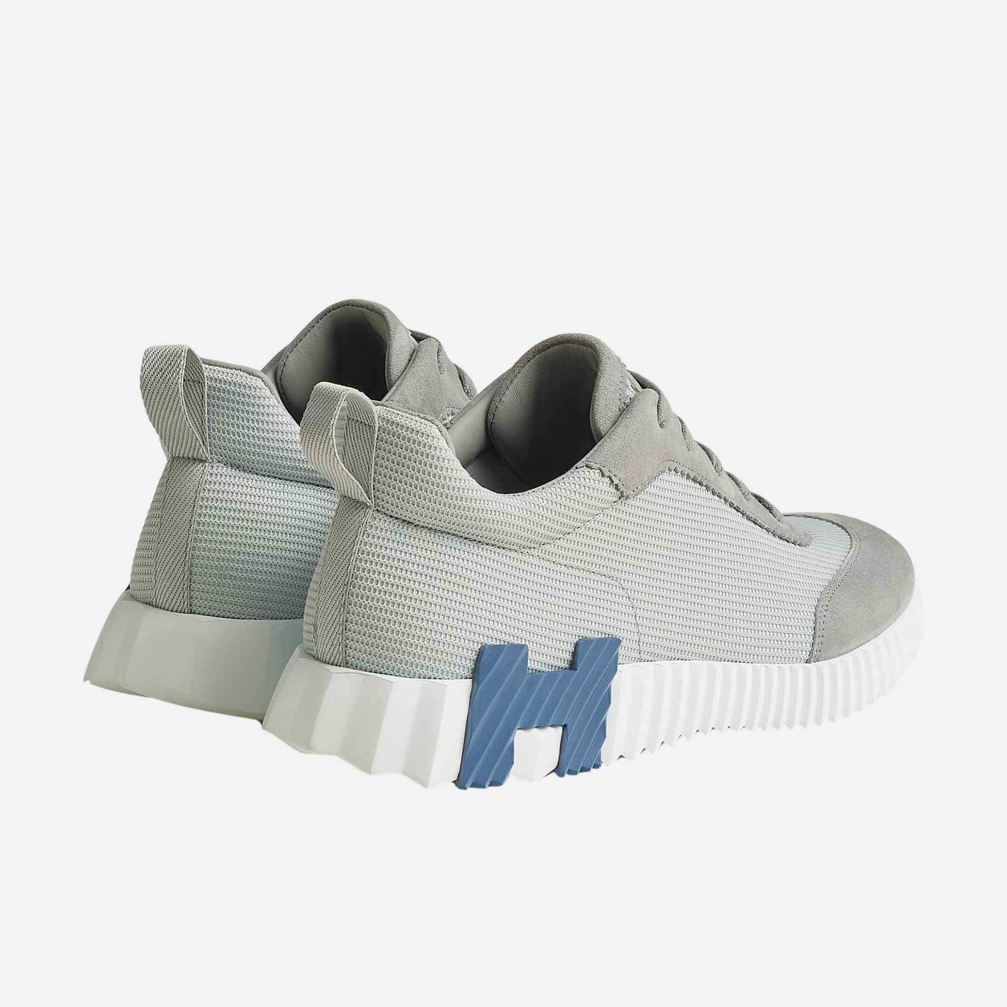 Bouncing Sneaker Technical Mesh and Suede Men - Image 6