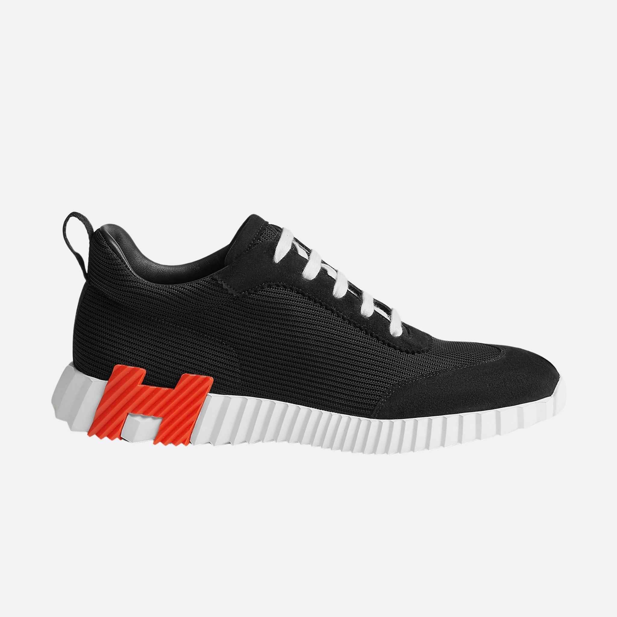 Bouncing Sneaker Technical Mesh and Suede Men - Image 8
