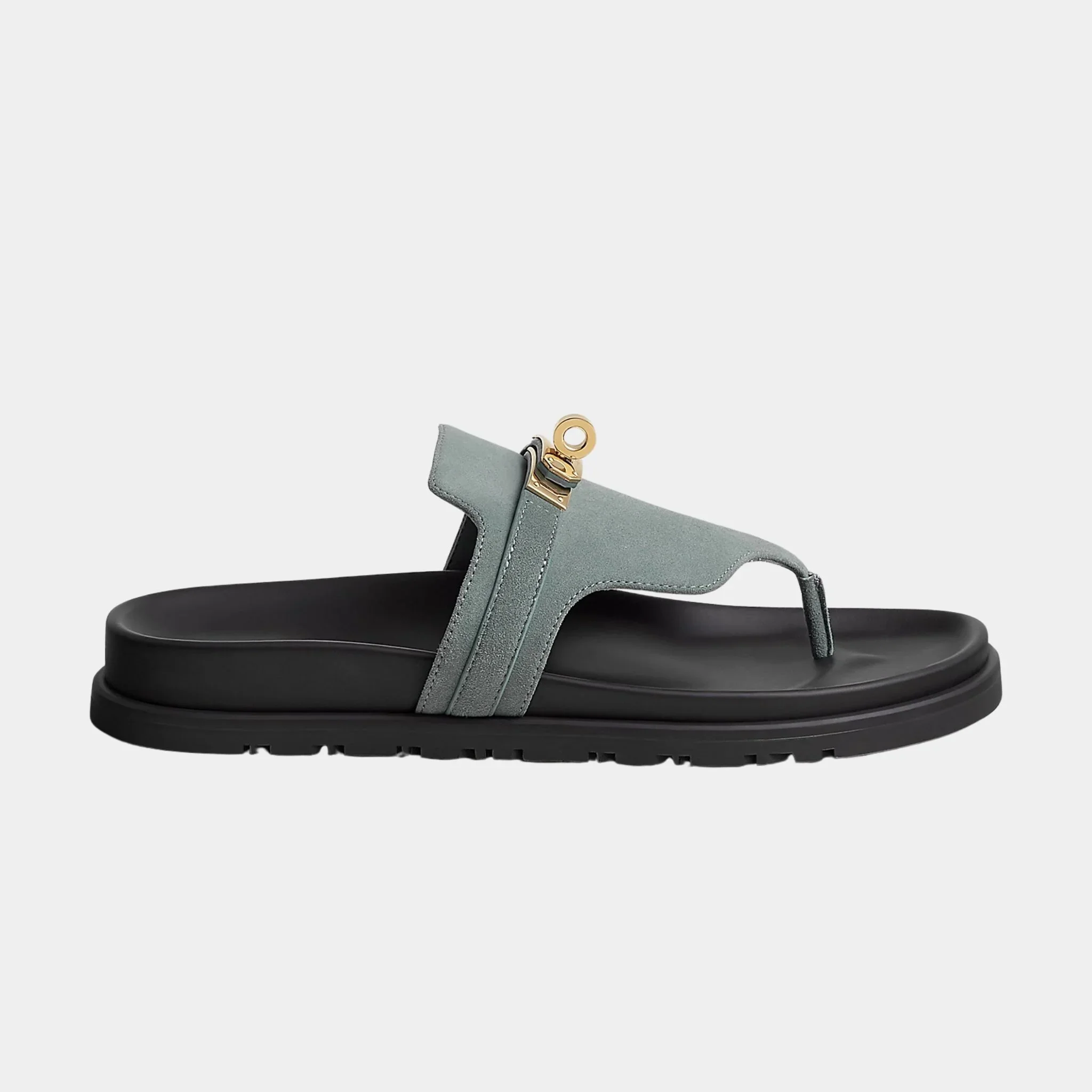 Empire Sandals in Suede Goatskin - Image 11