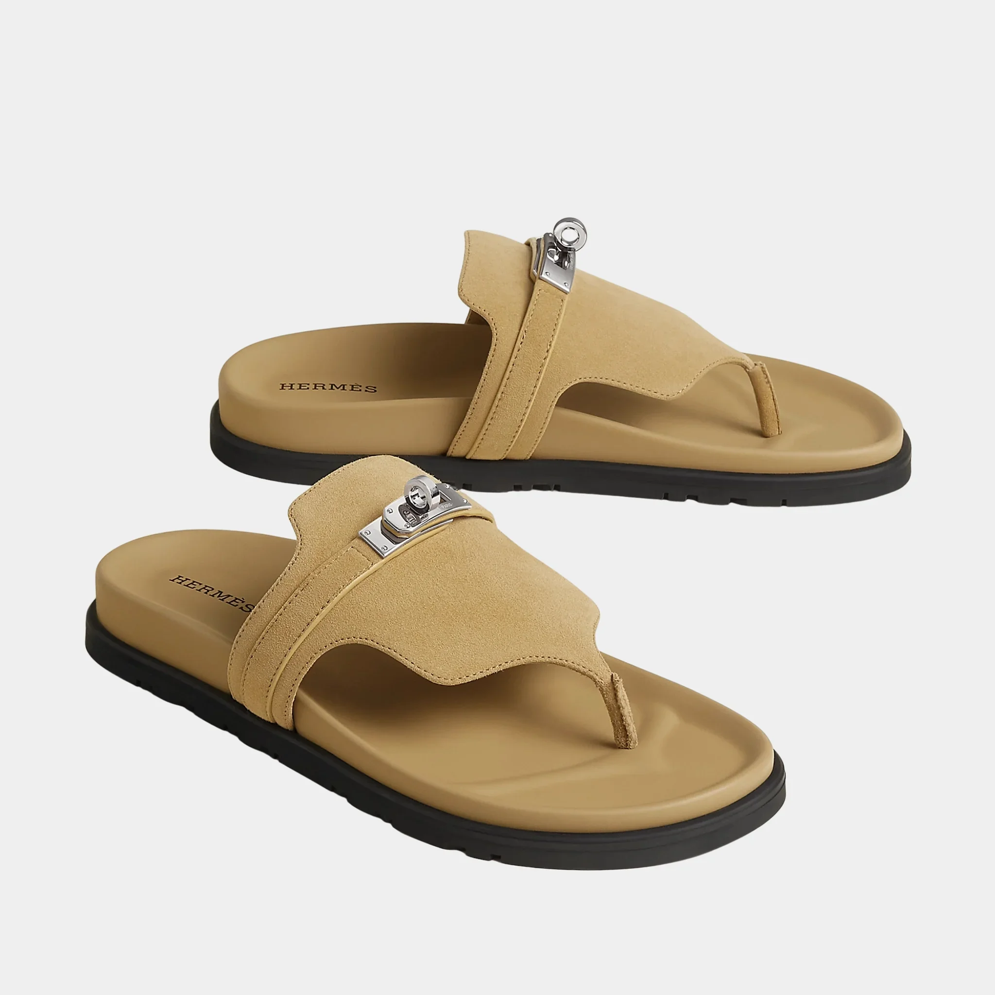 Empire Sandals in Suede Goatskin - Image 13