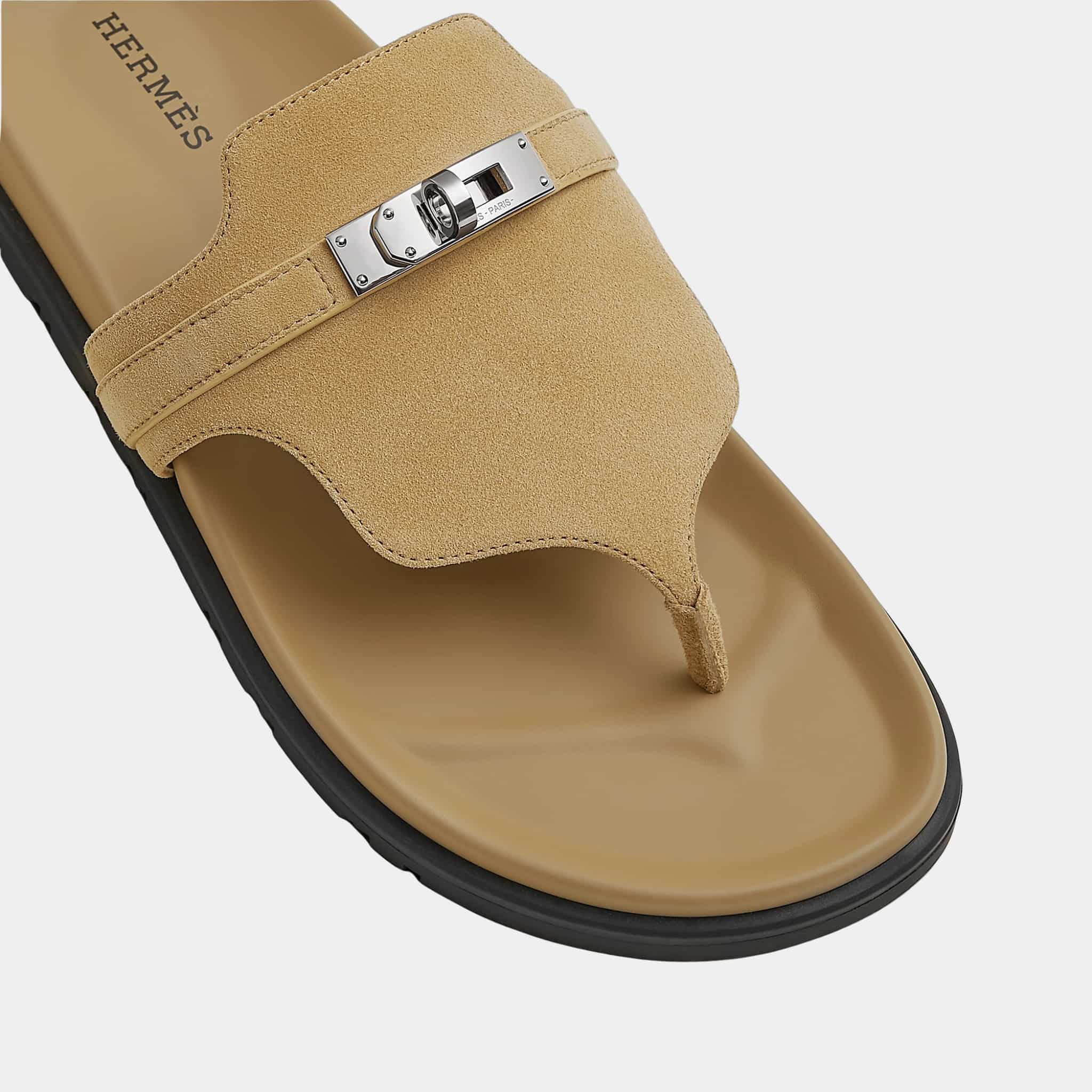 Empire Sandals in Suede Goatskin - Image 15