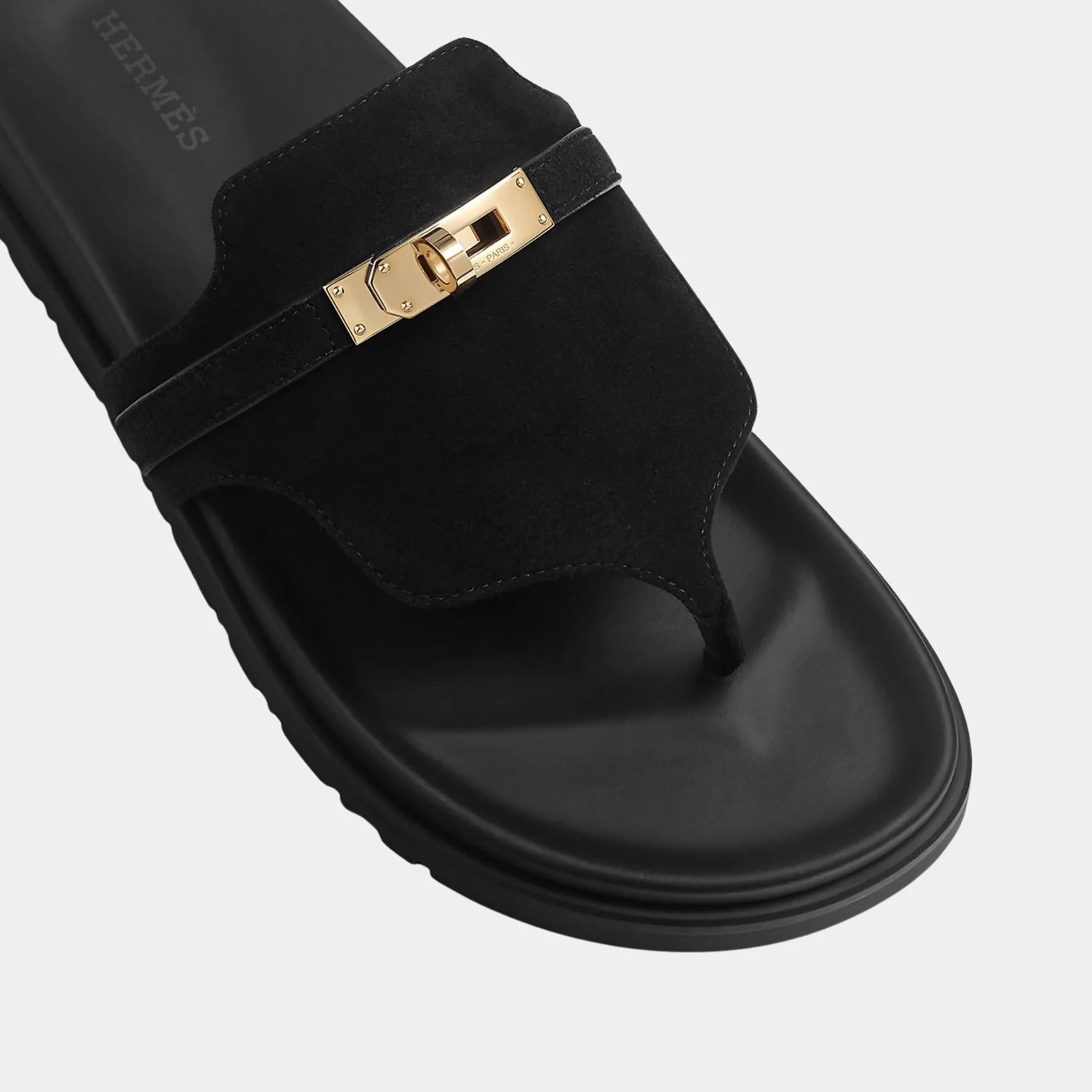 Empire Sandals in Suede Goatskin - Image 6