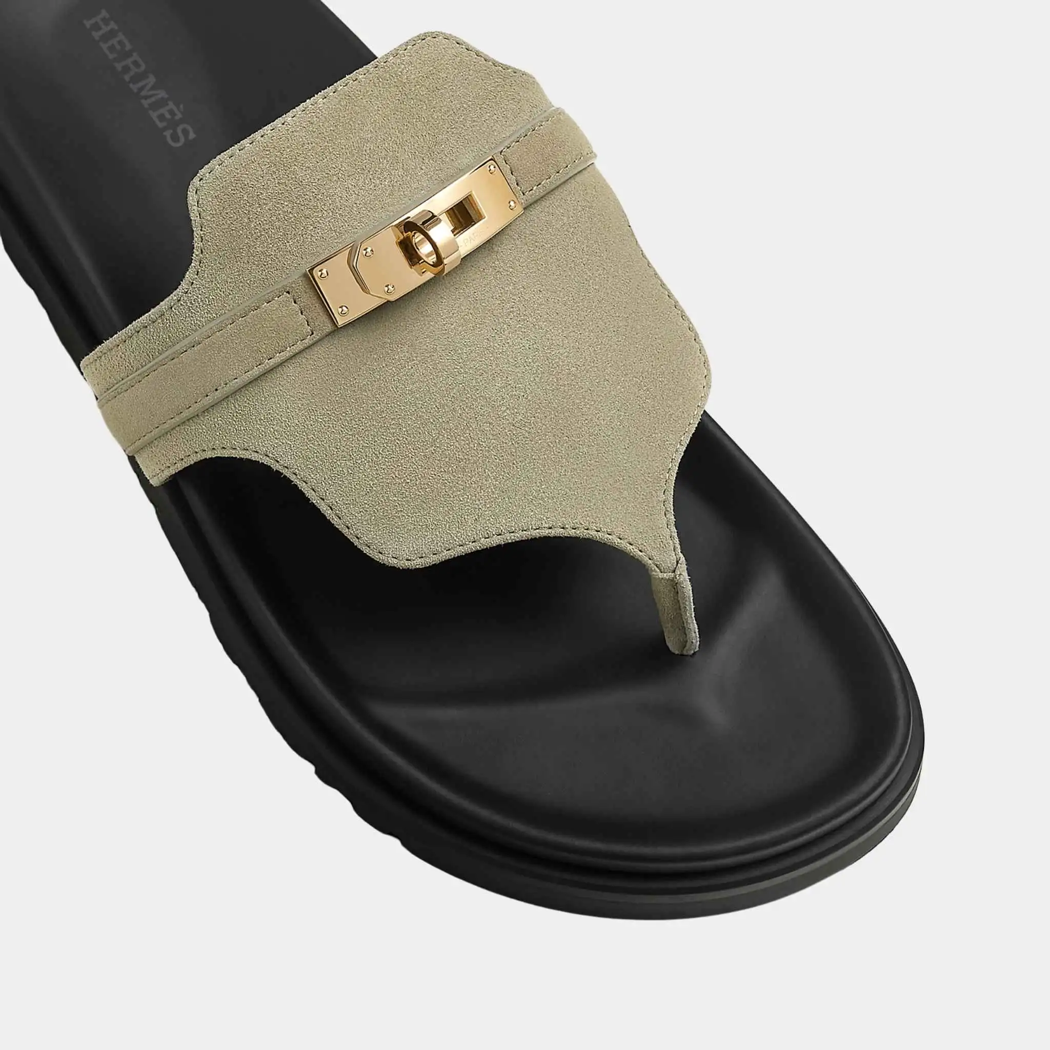 Empire Sandals in Suede Goatskin - Image 9