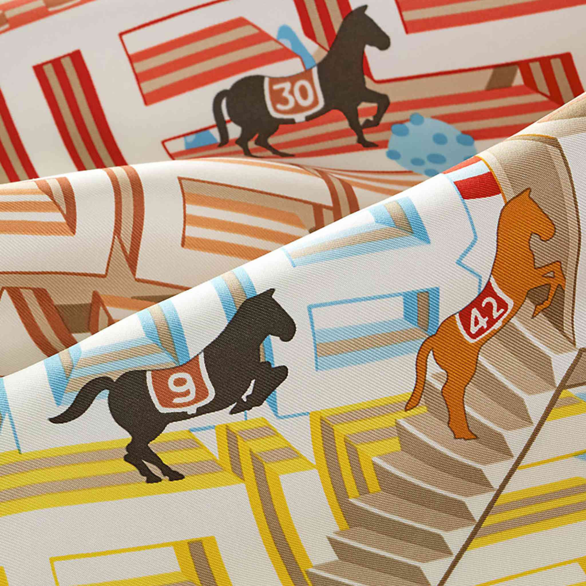 Horse Club Detail scarf 45 - Image 6