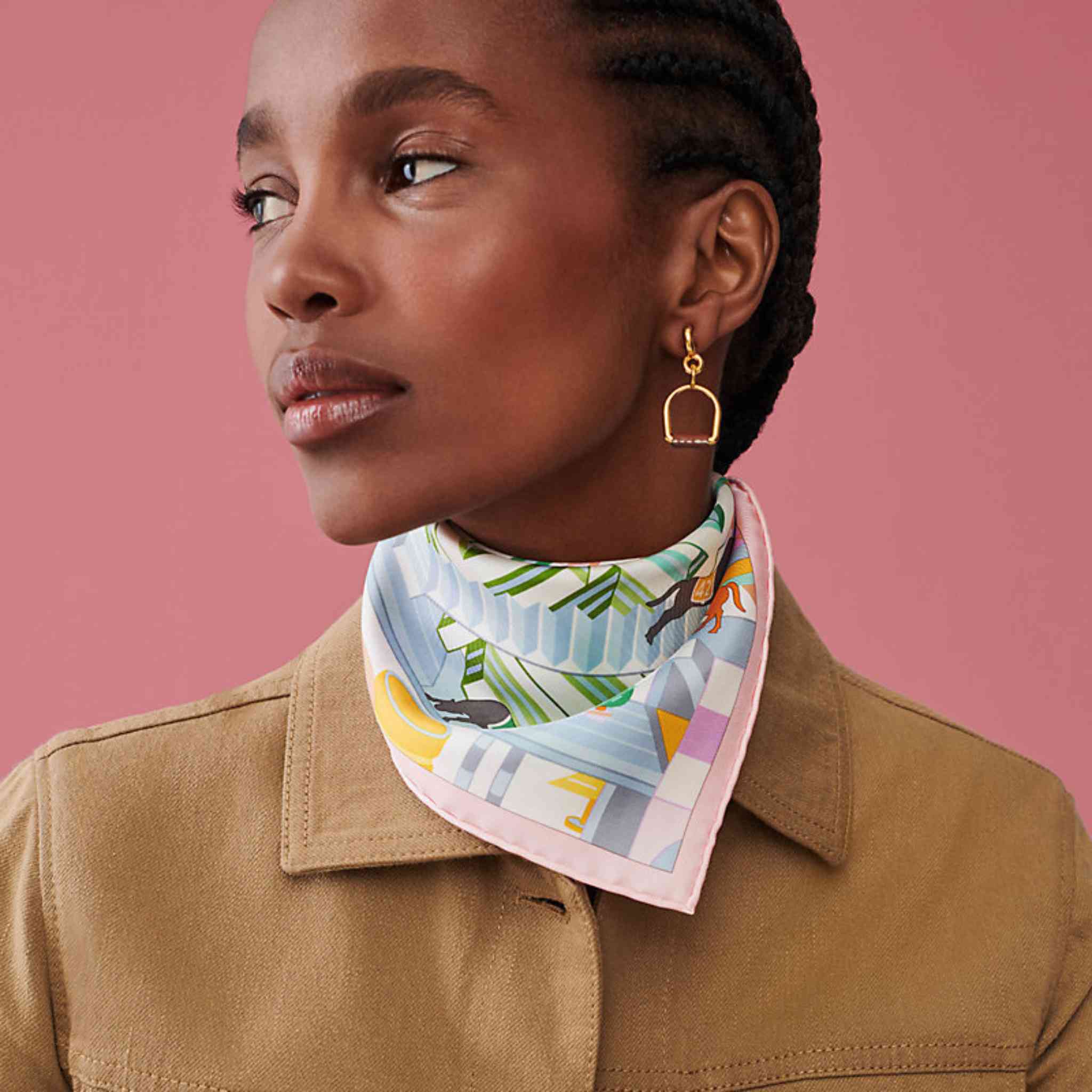 Horse Club Detail scarf 45 - Image 8