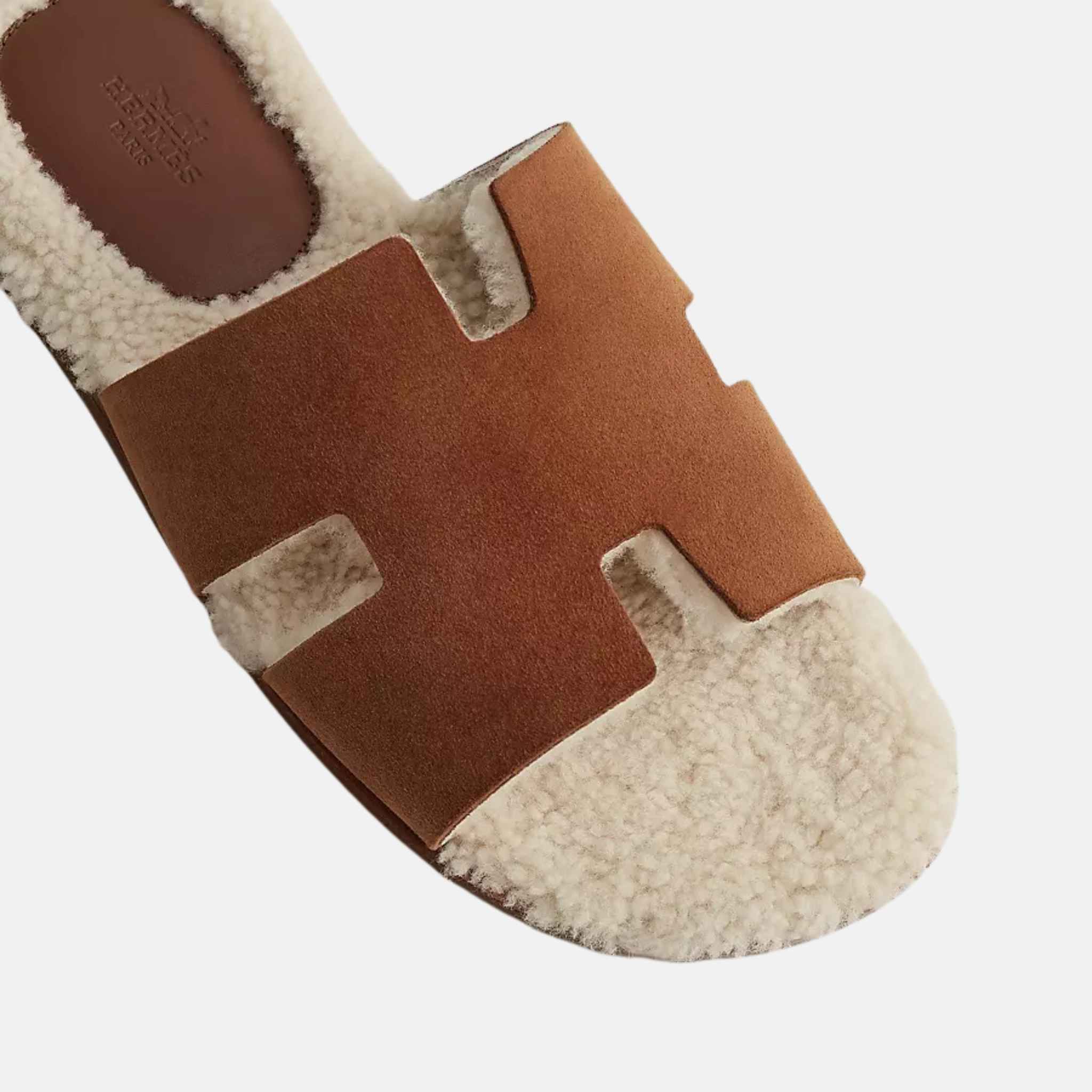 Izmir Sandal In Suede Goatskin And Woolskin - Image 3
