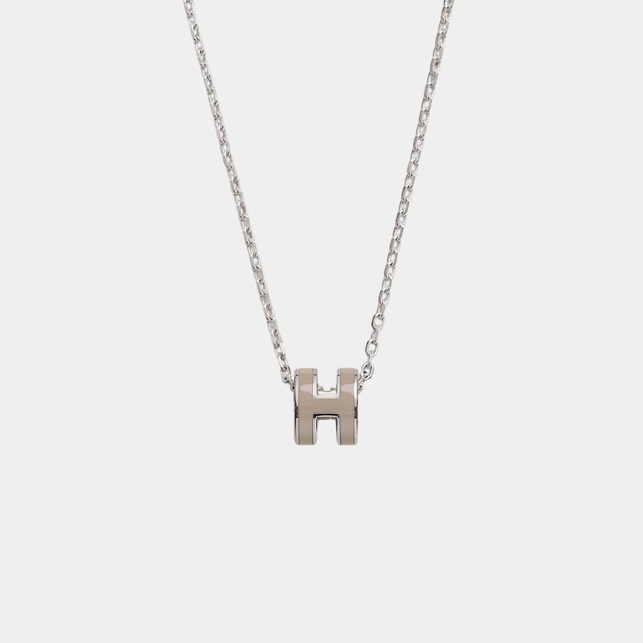 Mini Pop H Pendant Palladium Plated - Image 4