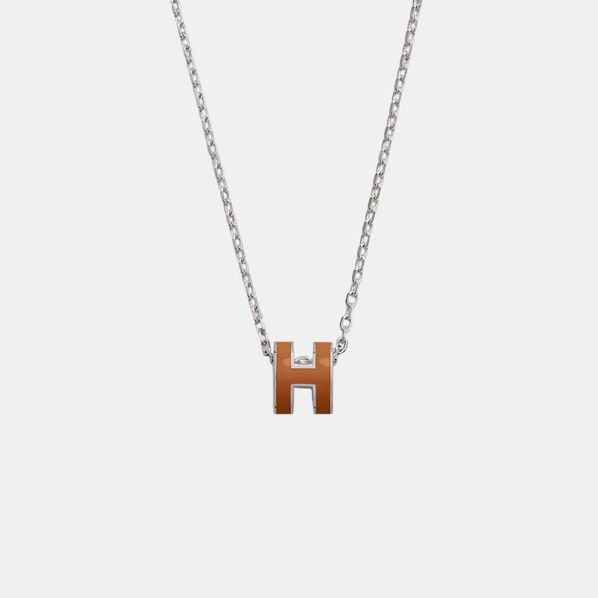 Mini Pop H Pendant Palladium Plated - Image 5