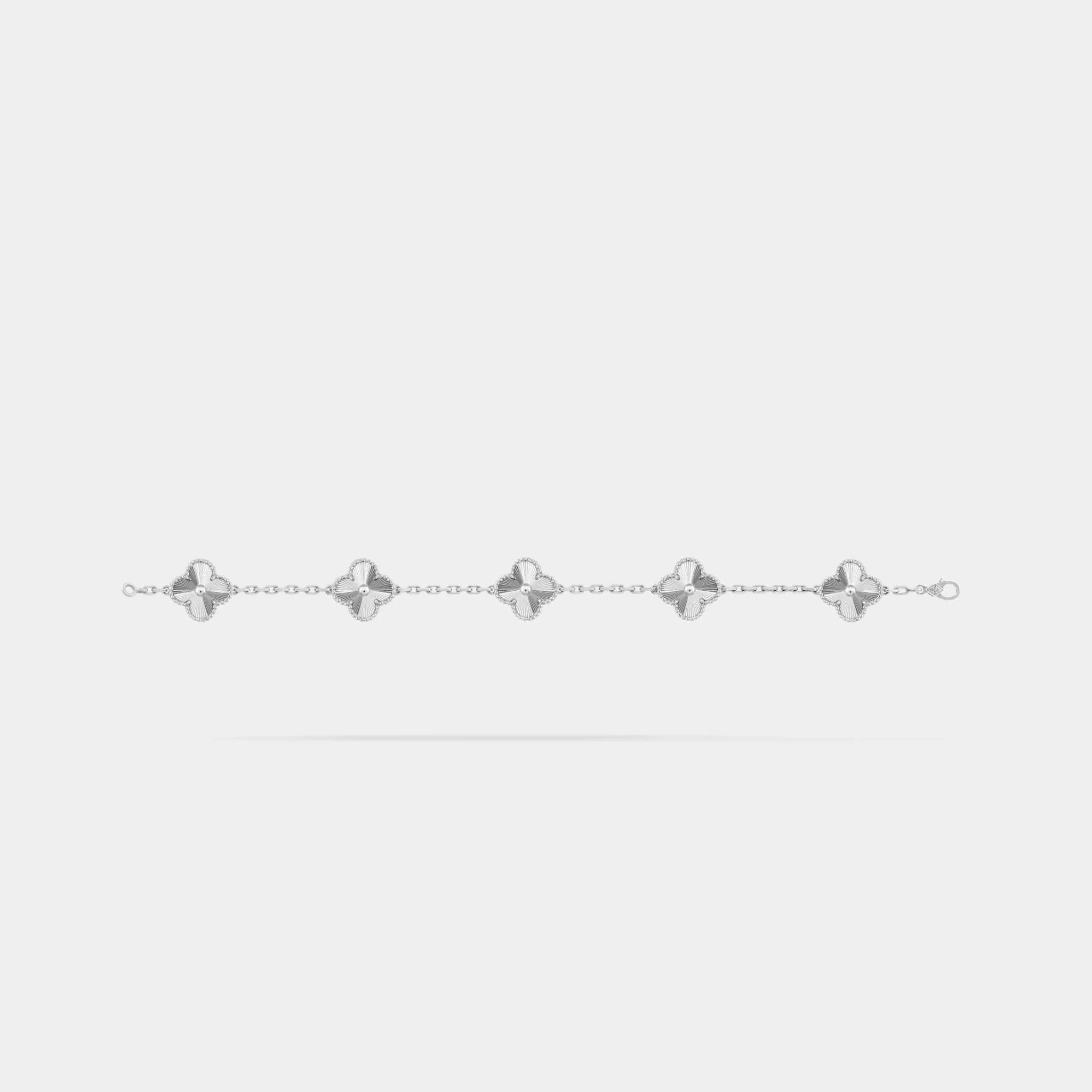 Alhambra White Gold Motifs Bracelet - Image 3